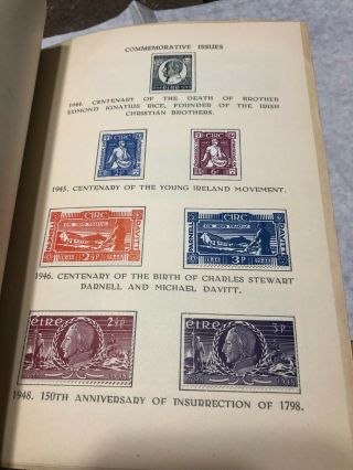 Ireland CP2 Stamp book Presentation pack 1922 - 1950 CV 120.  00€ - $140.  00 US 8