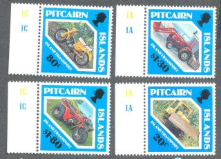 Pitcairn Islands - Farm Transport Set Mnh -