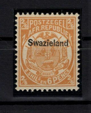 P116436/ British Swaziland / Sg 7 Mh Certificate 357 E