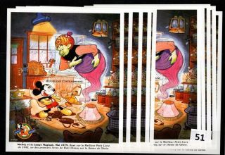 == 10x Central African Rep - Mnh - Disney - Mickey Mouse