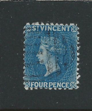 St Vincent 1881 4d Bright Blue Fu Sg 38 Cat £120