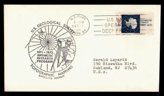 Dr Who 1971 Navy Operation Deep Freeze Antarctic Research Cachet E41007