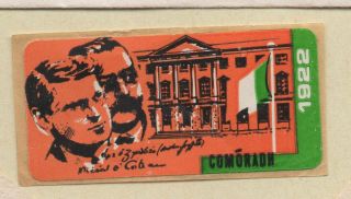 Ireland 1957 Cover with 25th Anniv EASTER RISING stamp,  IRELAND Labels,  MORE 2