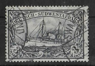German South West Africa 1901 3 M Michel 22 Cv €60