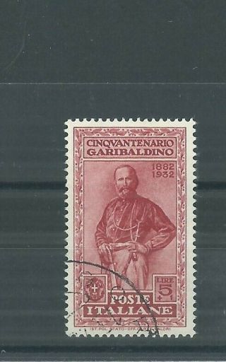 Italy 1932 Garibaldi 5 Lire