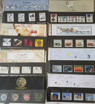 Over 40 Royal Mail stamp presentation packs 3