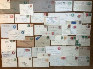 42 Kgv Postage Covers - Ref243