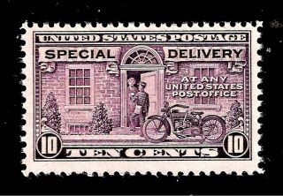 Us Stamps 1925 Sc E 15 - 10 Cent Special Delivery Nh - Crisp Color