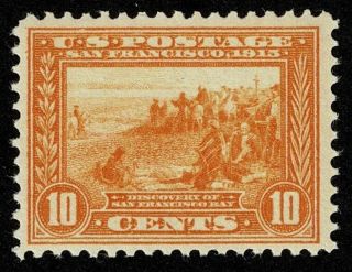 Scott 400 10c Panama - Pacific Exposition 1913 Nh Og Never Hinged $250