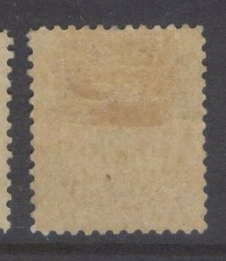 CANADA 81 7c OLIVE YELLOW 1902 QV NUMERAL ISSUE MPH VF CV $250 2