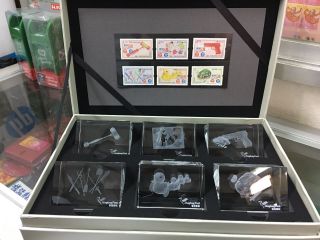 China Hong Kong 2016 2017 Crystal Box Set,  Toys Stamp