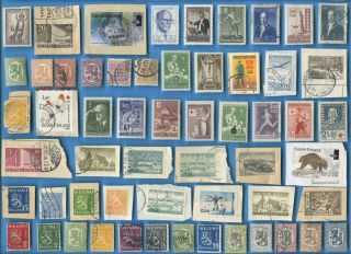 Finland Postage Stamps 1856 - 1969 And Bob 189 Different [sta2445]