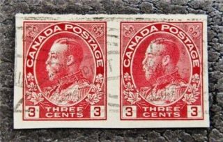Nystamps Canada Stamp 138 Un$50 Pairs Vf