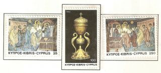 Cyprus,  Scott 588 - 596 In Mnh