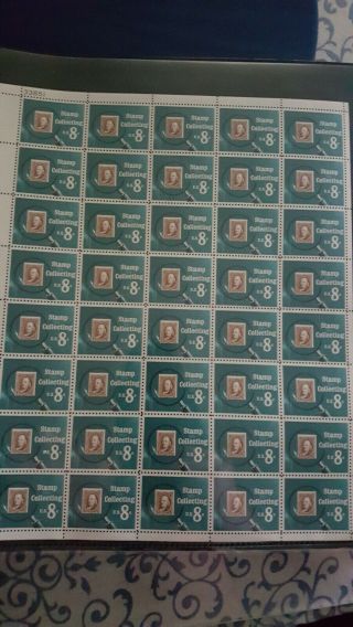 Scott 1474 Us Sheet Stamp Collecting 8 Cent Mnh