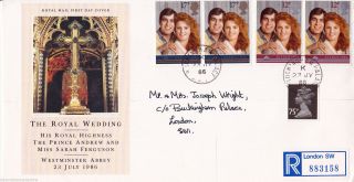 1986 Wedding - Rm - Buckingham Palace Cds - Cat £110