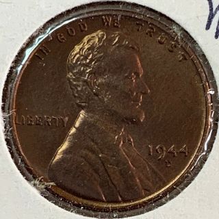 1944 D - Wheat Penny - Cent 1¢ Us Coin - Coinage Hk10