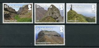 St Helena 2017 Mnh Post Box Walks 4v Set Tourism Landscapes Mountains Stamps