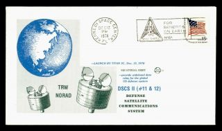 Dr Who 1978 Trw Norad Defense Nasa Satellite Communication Space C126106