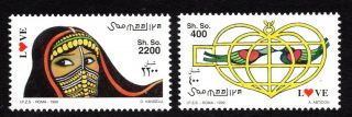 Somalia 1999 Complete Set Of Stamps Mi 774 - 775 Mnh Cv=9,  50€