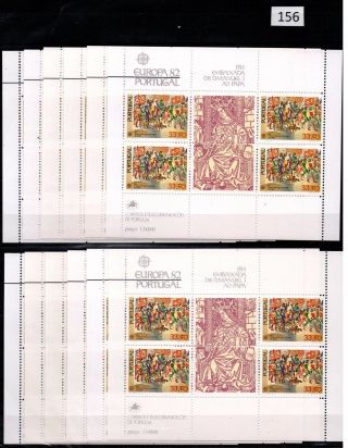/// 12x Portugal - Mnh - Europa Cept 1982 - Art - Painting -