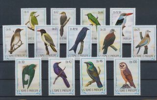 Lk81962 Sao Tome E Principe Animals Fauna Flora Birds Fine Lot Mnh