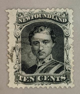 Newfoundland Canada Prince Albert Stamp 27 (k9456)