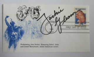Jackie Gleason Autographed First Day Of Issue Performing Arts,  June 1982
