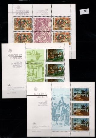// Portugal - Mnh - Europa Cept 1982 - Art - Painting