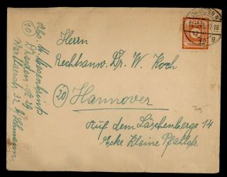 Dr Who 1945 Germany Dresden To Hannover E67635