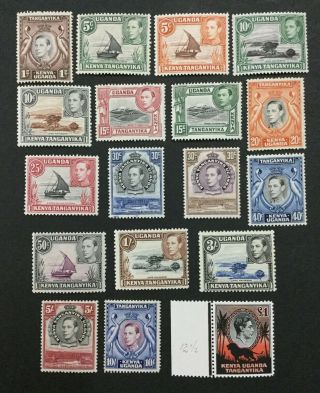 Momen: British Kut 1938 - 54 Og H/nh £ Lot 3388