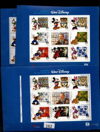 /// 10x Portugal - Mnh - Disney - Cartoons - Mickey - Goofy - Pluto