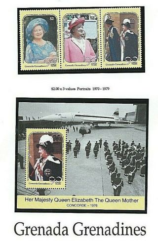 Grenada Gren 1990 - The Queen Mother 
