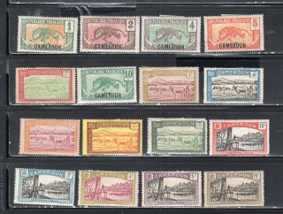 France Colonies Cameroon Cameroun Africa Stamps Hinged Lot 55180