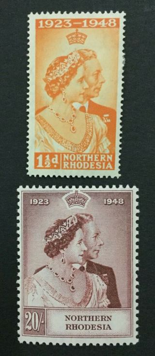 Momen: Northern Rhodesia 1948 Og Nh £110,  Lot 3347