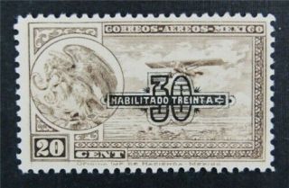 Nystamps Mexico Stamp C46 Og H $30