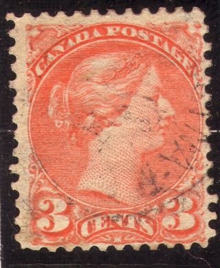 CANADA 1888 - 97,  Major Re - entry,  Sc.  41,  3 cent Small Queen 2