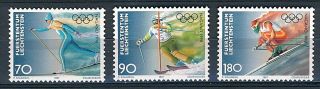 Liechtenstein - Nagano Olympic Games Mnh Sports Set (1998)