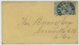 Mr Fancy Cancel Csa 6 Pair Cover Tied Charleston Sc Business Letter Content 1862