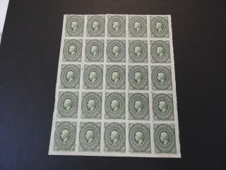 Mexico Stamps Scott 160 Sheet Of 25 Hinged Hr Og 50c Cv $15