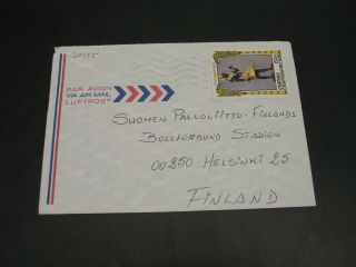 Central African Republic 1979 Airmail Cover To Finland 30195