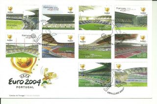 Portugal 2004 - Fdc European Football Cup Portugal,  Stadiums