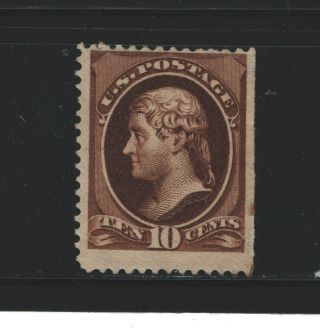 10 Cent Thomas Jefferson Sc 209 M.  N.  G.  H Brown 1882 (lot - K371)