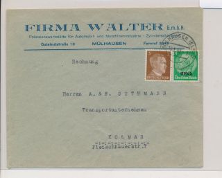Lk74456 Germany 1942 Fine Cover With Cancels