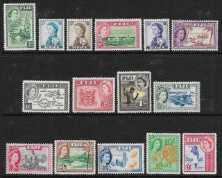 Fiji 1954 - 59 Set To £1
