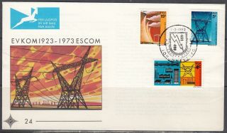 South Africa Scott 386 - 8 Fdc - Electricity Supply Commission