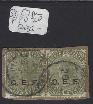 India China Exped Force (p2908b) Qv Cef 4a Fpo 20 Sg C7 Pr Vfu