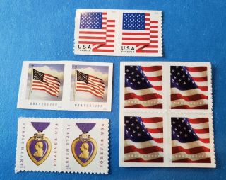 (10) Usps Forever Stamps - Designs Vary - Postage For First Class Mail Mnh