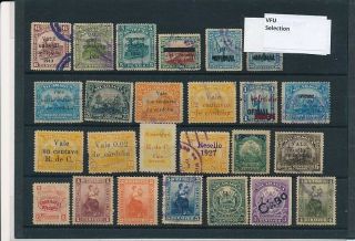 D90799 Nicaragua Selection Of Vfu,  Mh Stamps