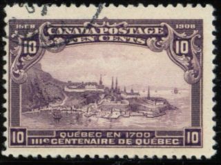 Canada - Scott 101 - - 1908 Quebec View - $125 Cat Value
